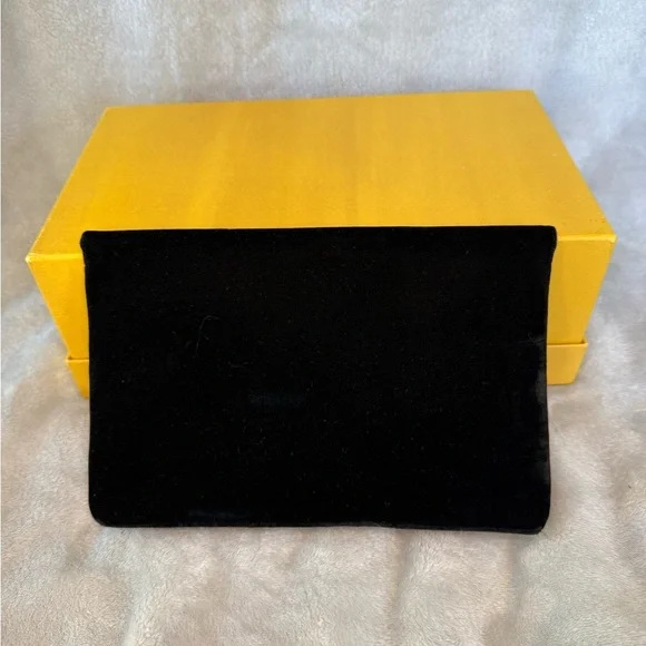 Shiraleah Black Clutch with Gold and Green Accents - Picture 4 of 9